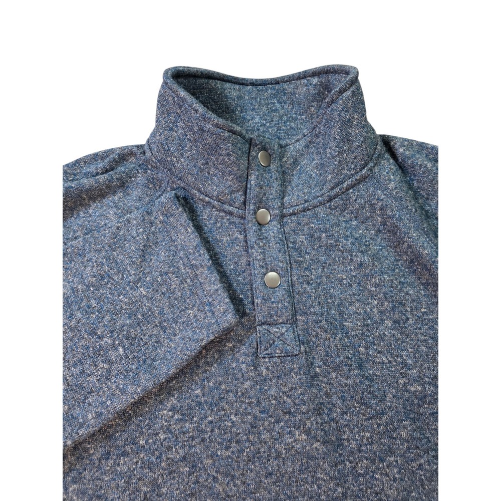 Sonoma Quarter Button Pullover Sweater Mock Neck XXL‎